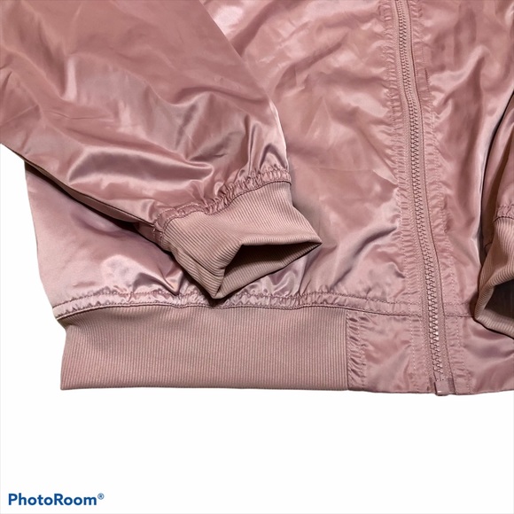 Fabletics Eva Reversible Bomber Jacket Pink L - Picture 5 of 5